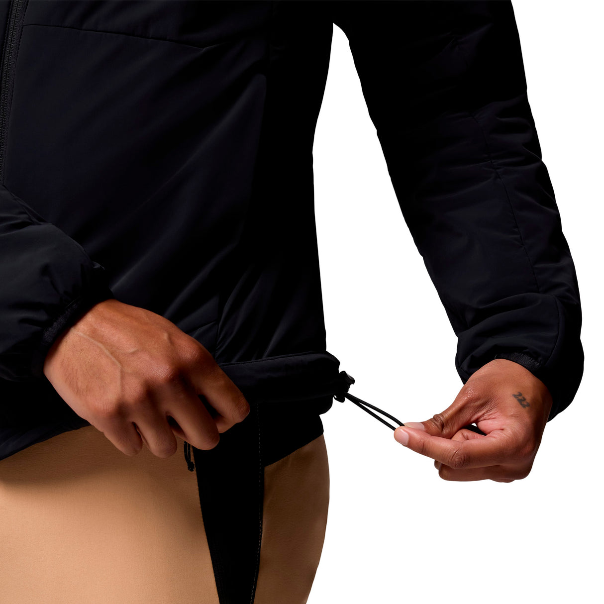 Columbia - Silver Leaf Lite Hooded Herrejakke // Sort fra Columbia - billede nr. 8 hos GrejFreak.dk