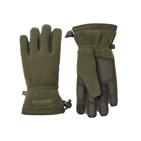 Sealskinz - Hoveton Vandtætte fleecehandsker // Olive fra Sealskinz - billede nr. 1 hos GrejFreak.dk