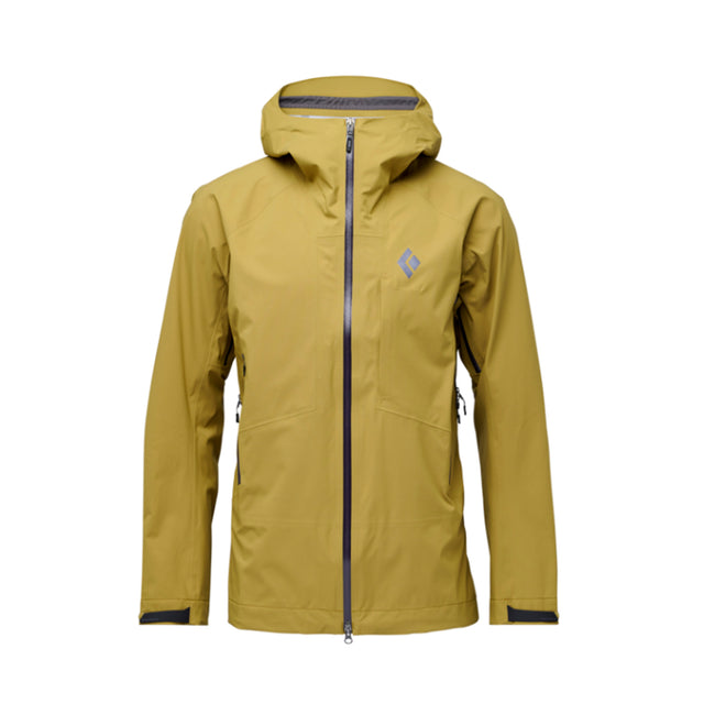Black Diamond - HIGHLINE STRETCH Regnjakke // Flax fra Black Diamond - billede nr. 1 hos GrejFreak.dk