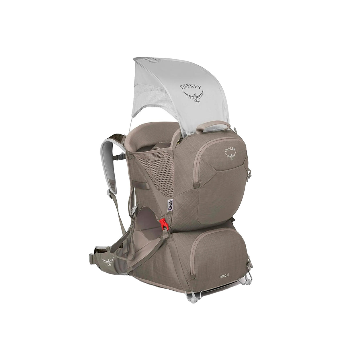 Osprey - Poco LT Child Carrier 25L // Tan Concrete fra Osprey - billede nr. 3 hos GrejFreak.dk