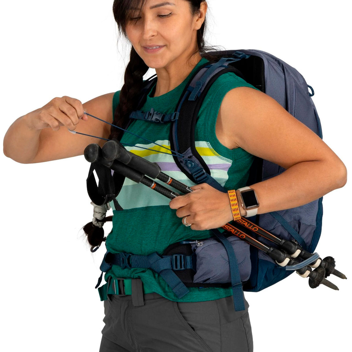 Osprey - Tempest Dame Vandrerygsæk 22L // Anchor Blue fra Osprey - billede nr. 12 hos GrejFreak.dk