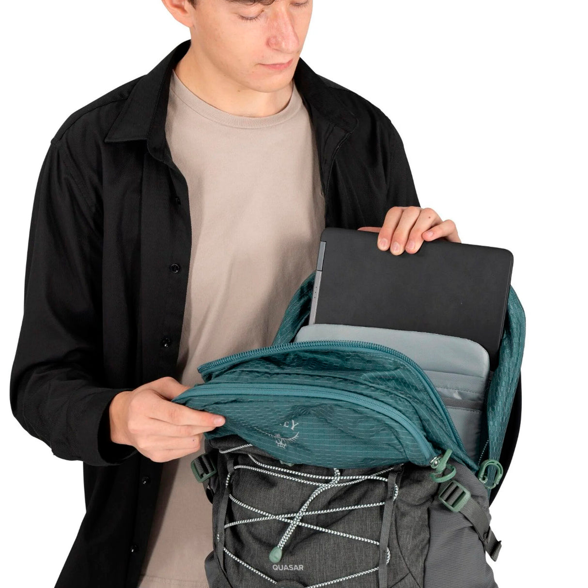 Osprey - Quasar Rygsæk 26L // Alpaca Tan fra Osprey - billede nr. 5 hos GrejFreak.dk