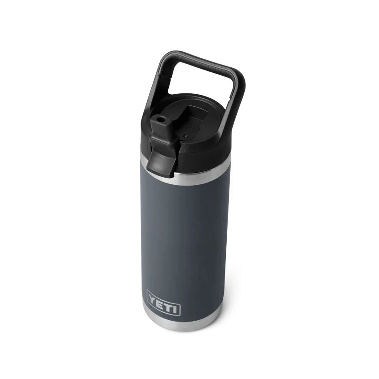 YETI - Rambler Straw Cap Flaske 532 ml // Charcoal fra YETI - billede nr. 2 hos GrejFreak.dk