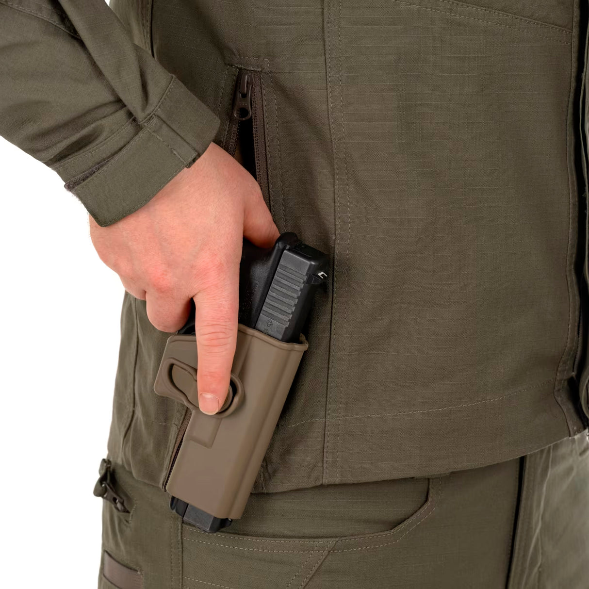 Clawgear - Raider Field Shirt MK V Kampskjorte // Stonegrey Olive fra ClawGear - billede nr. 7 hos GrejFreak.dk