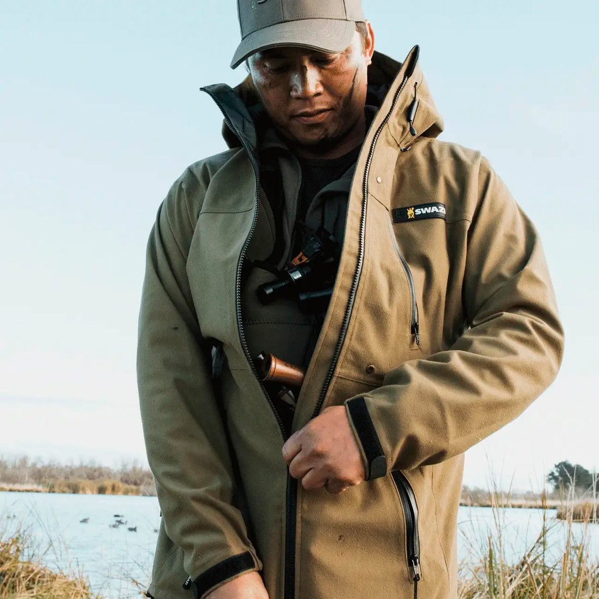 SWAZI - IBEX Jakke // European Olive fra Swazi - billede nr. 3 hos GrejFreak.dk