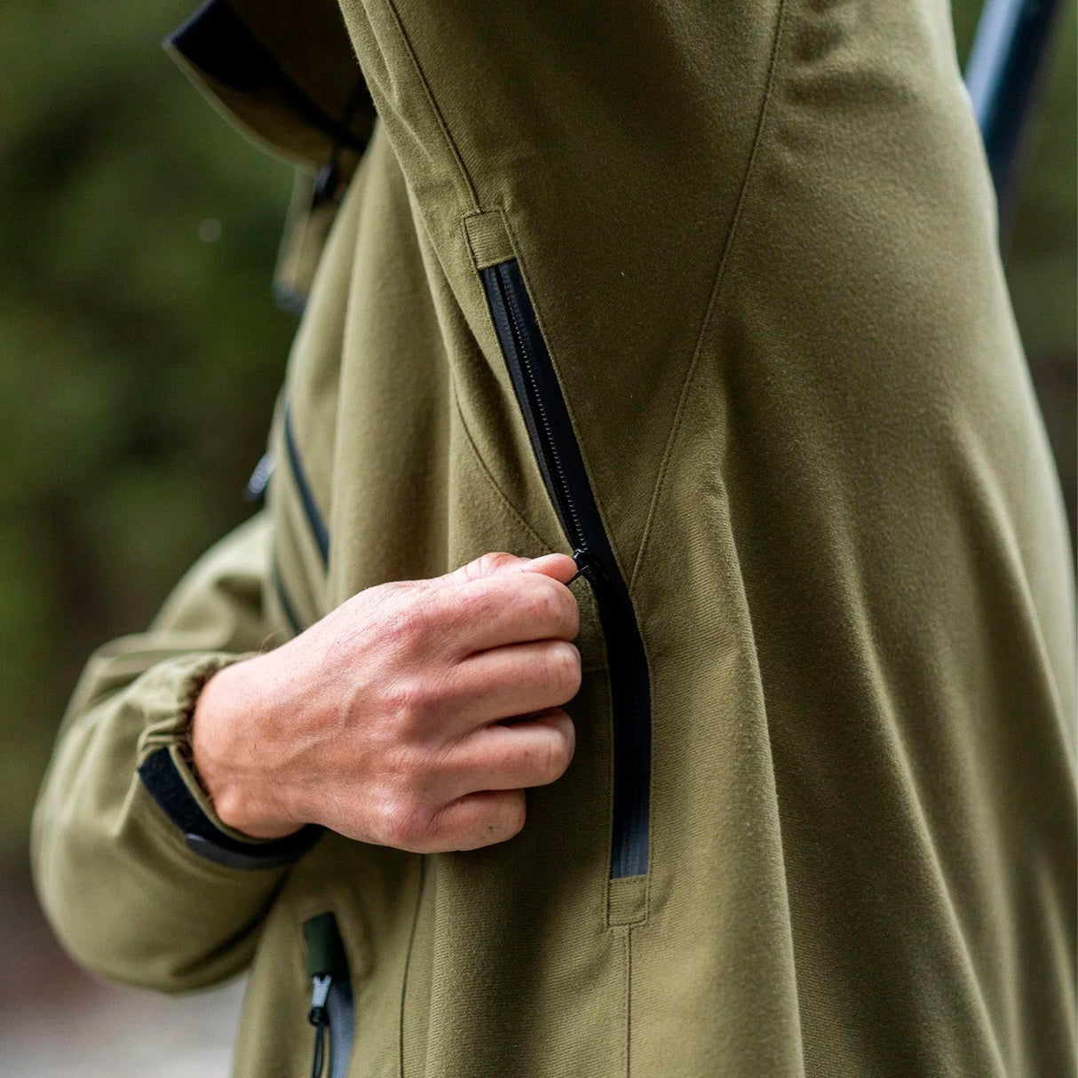 SWAZI - IBEX Jakke // European Olive fra Swazi - billede nr. 4 hos GrejFreak.dk