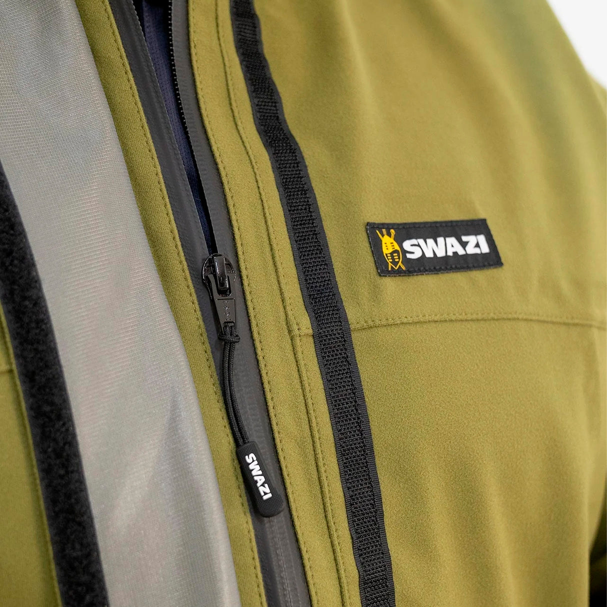 SWAZI - Tahr XP Anorak m. Pit Zips // Tussock Green fra Swazi - billede nr. 12 hos GrejFreak.dk