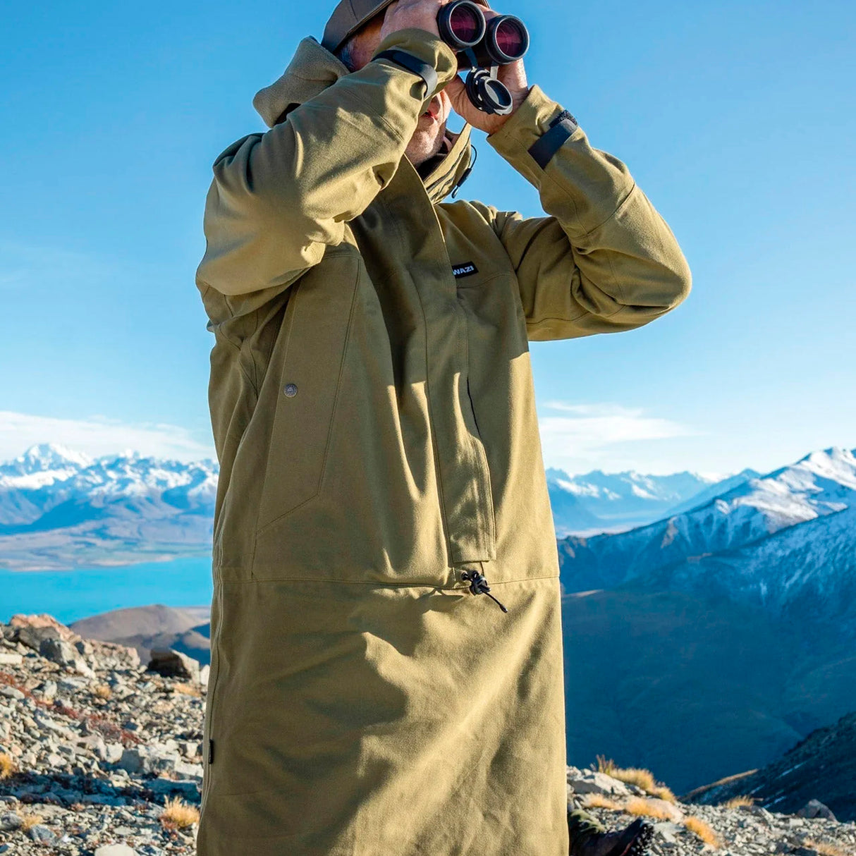 SWAZI - Tahr XP Anorak m. Pit Zips // Tussock Green fra Swazi - billede nr. 5 hos GrejFreak.dk