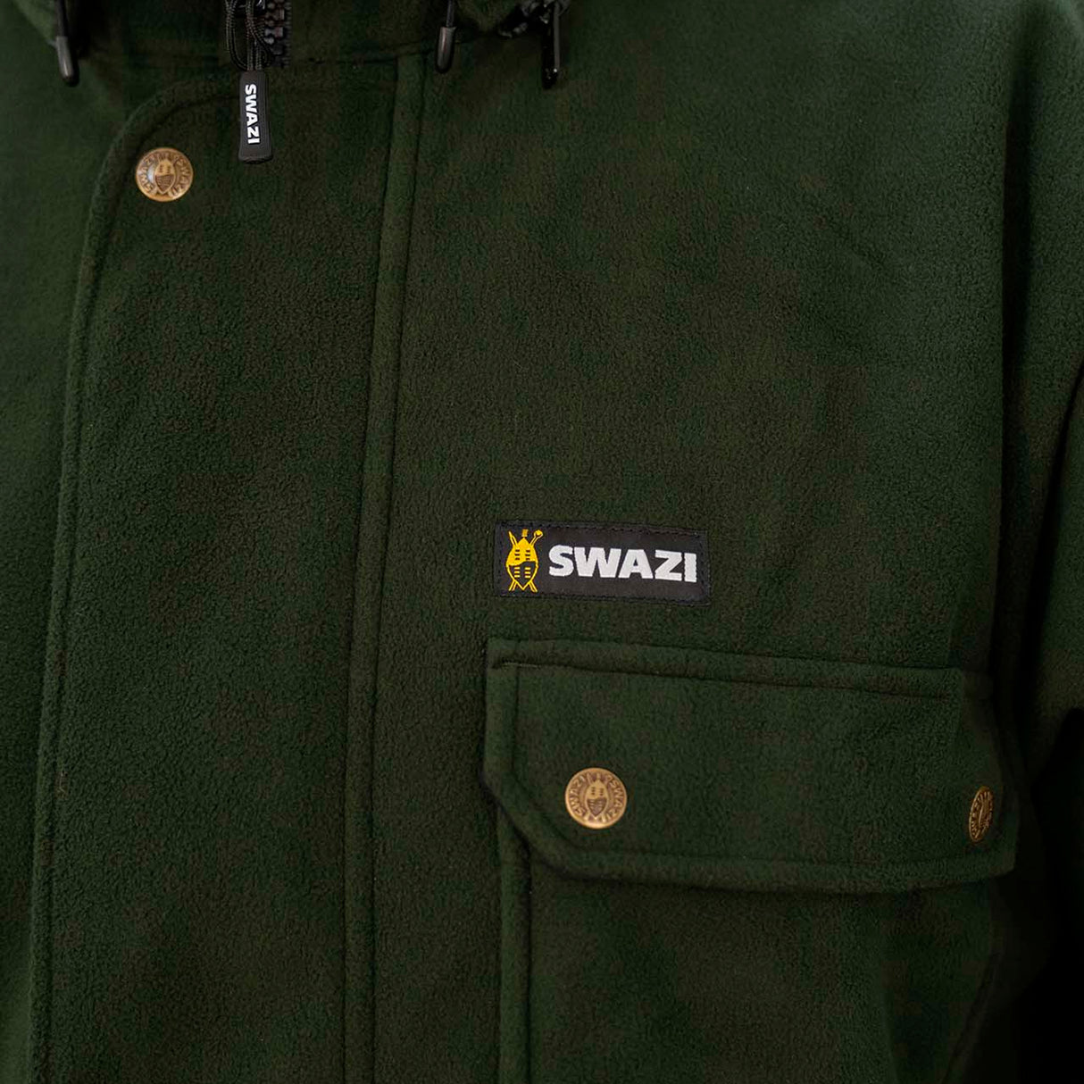 SWAZI - Windriver Jakke // Olive fra Swazi - billede nr. 10 hos GrejFreak.dk