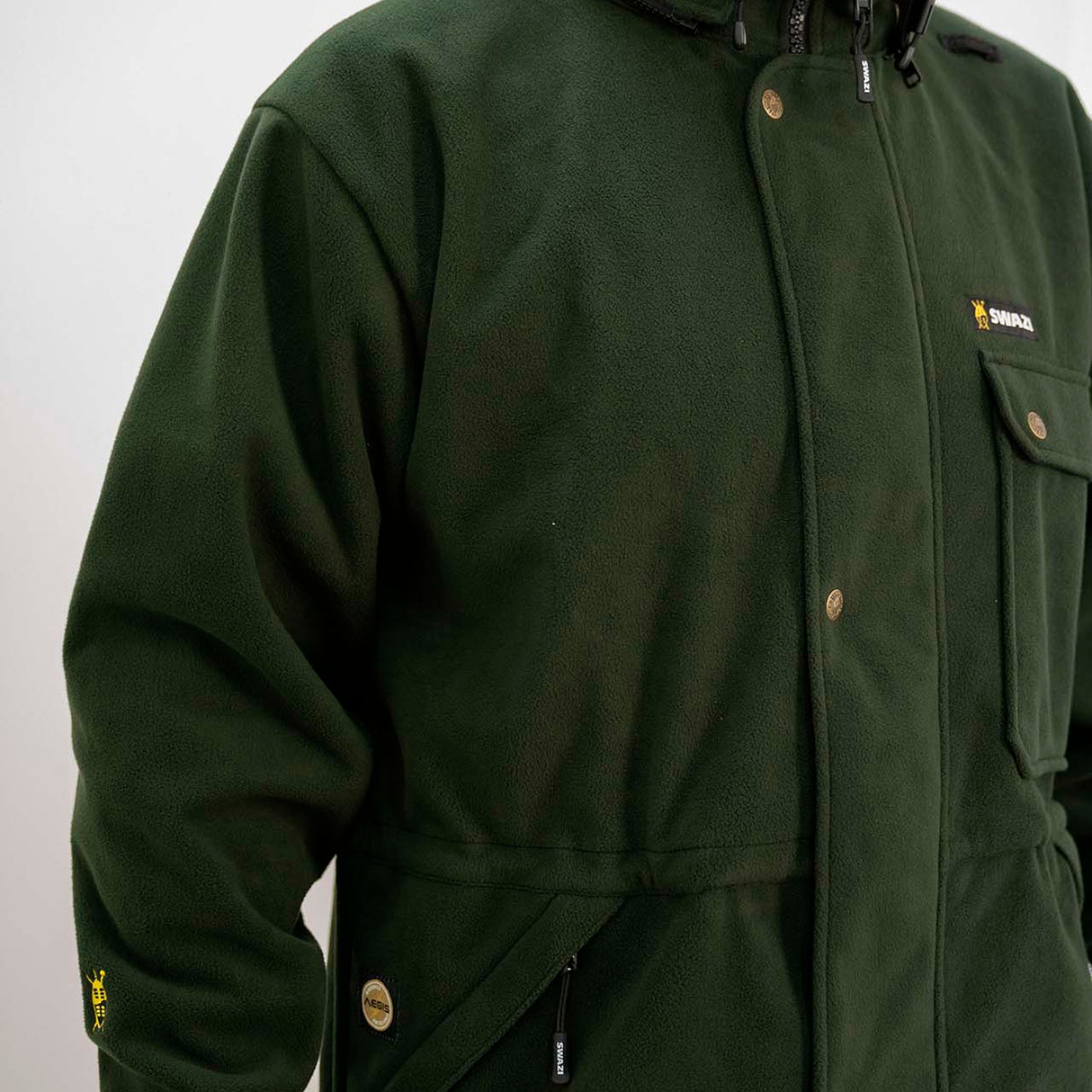 SWAZI - Windriver Jakke // Olive fra Swazi - billede nr. 8 hos GrejFreak.dk