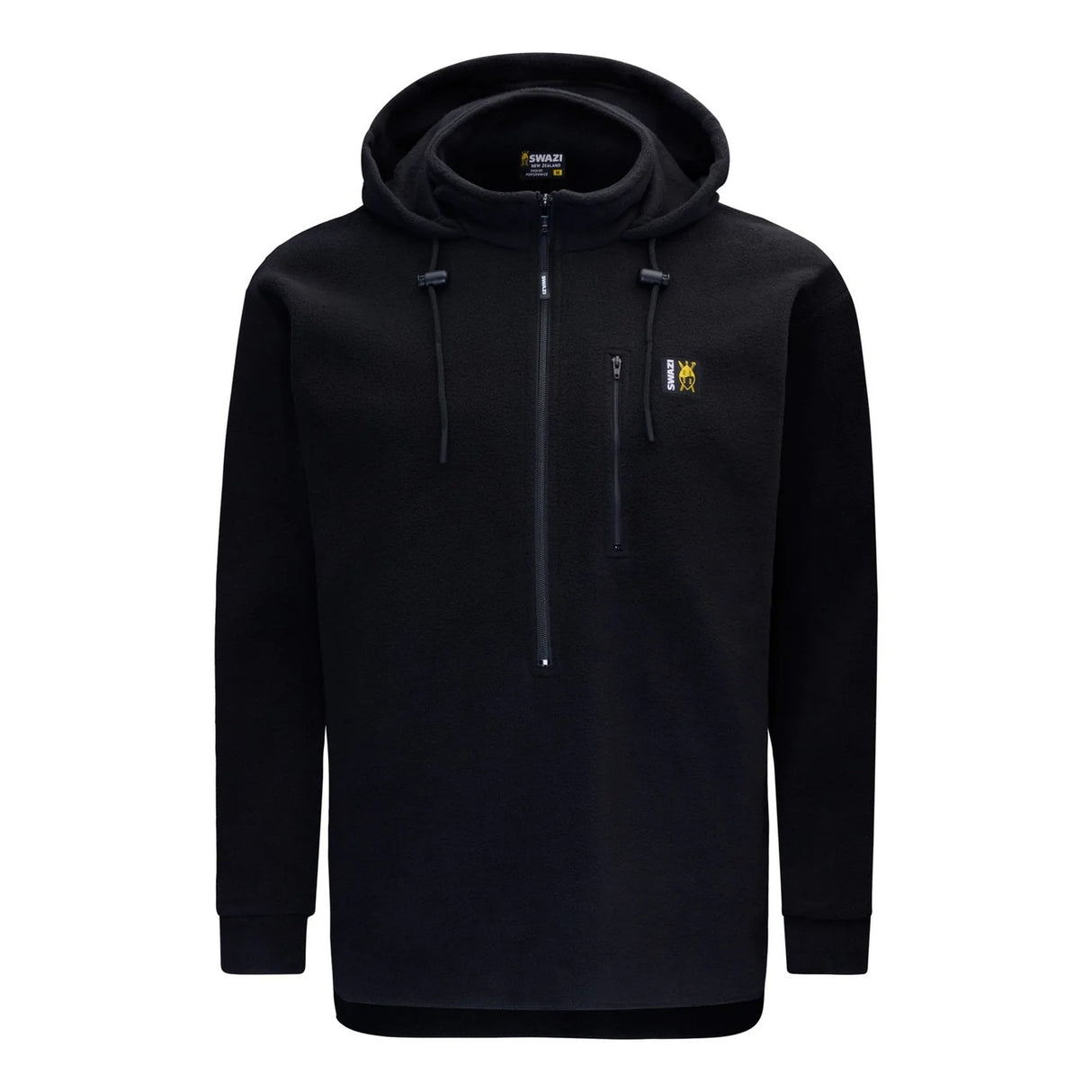 SWAZI - The Hood Fleece Hættetrøje // Sort fra Swazi - billede nr. 1 hos GrejFreak.dk