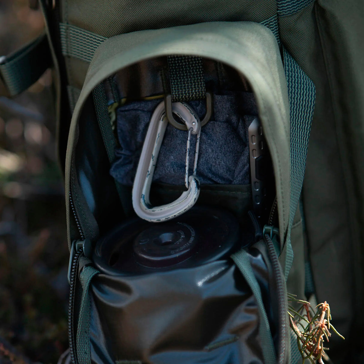 Savotta - Side Pouch 4L // Sort fra Savotta - billede nr. 4 hos GrejFreak.dk