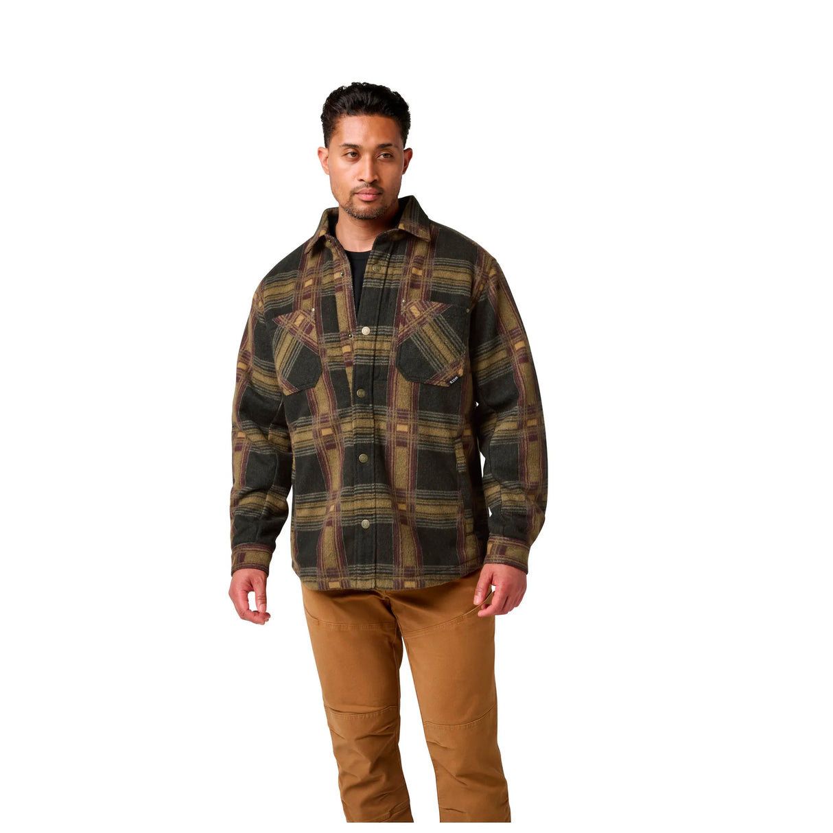 5.11 - Frontier Shirt Jakke // Black Plaid fra 5.11 - billede nr. 5 hos GrejFreak.dk