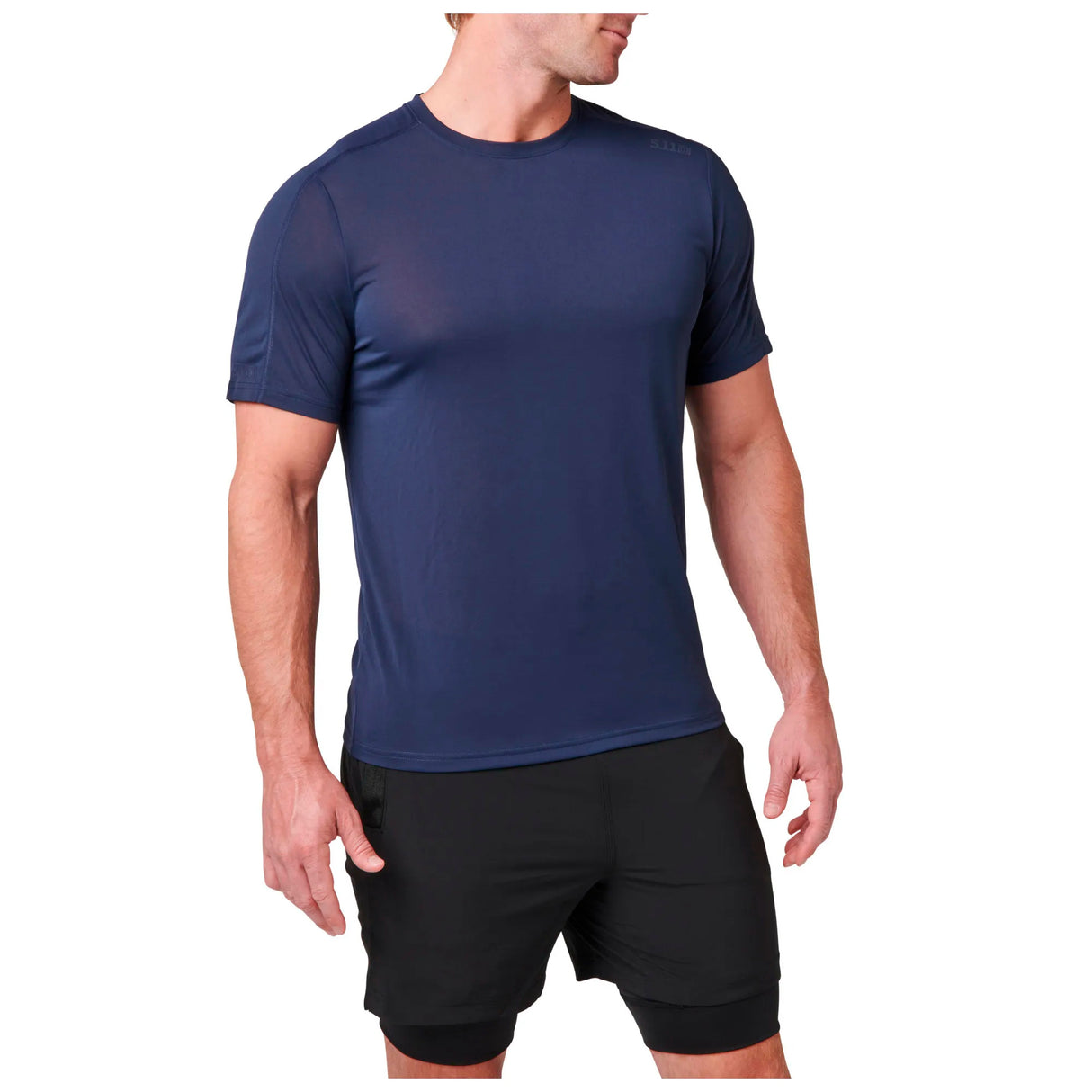 5.11 - No Mercy PT-R Kortærmet T-shirt // Pacific Navy fra 5.11 - billede nr. 3 hos GrejFreak.dk