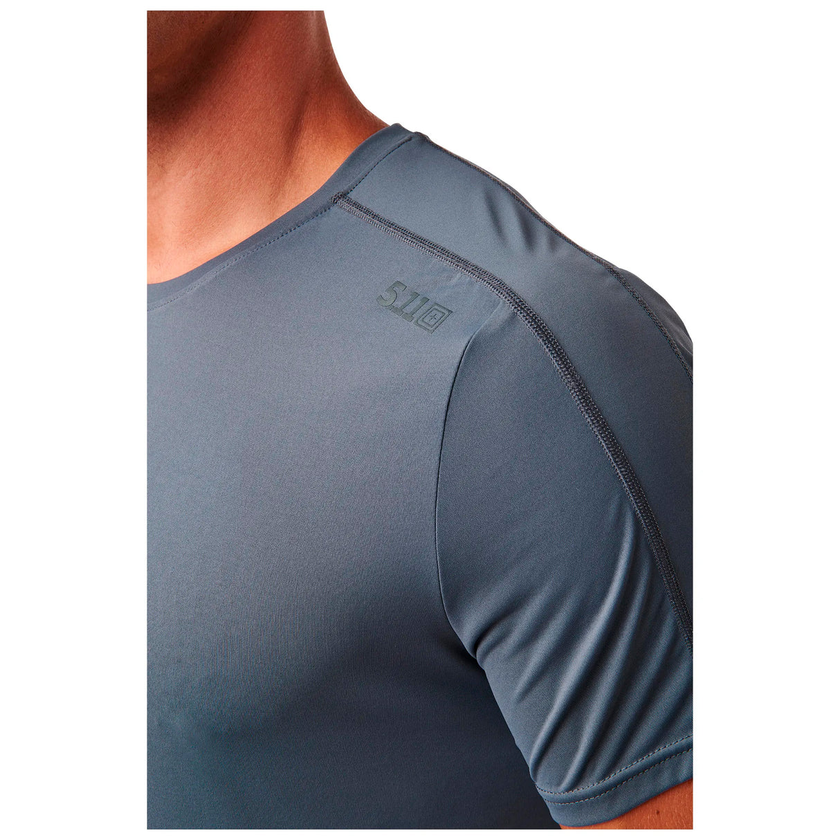 5.11 - No Mercy PT-R Kortærmet T-shirt // Pacific Navy fra 5.11 - billede nr. 5 hos GrejFreak.dk