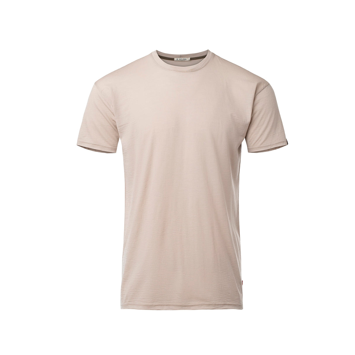 Aclima - LightWool 180 Classic Herre T-shirt // Simply Taupe fra Aclima - billede nr. 1 hos GrejFreak.dk