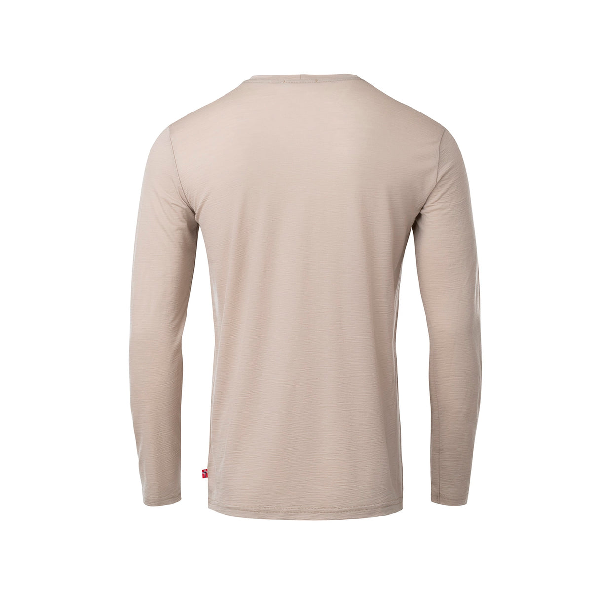 Aclima - LightWool 180 Langærmet Herre Uldtrøje // Simple Taupe fra Aclima - billede nr. 2 hos GrejFreak.dk