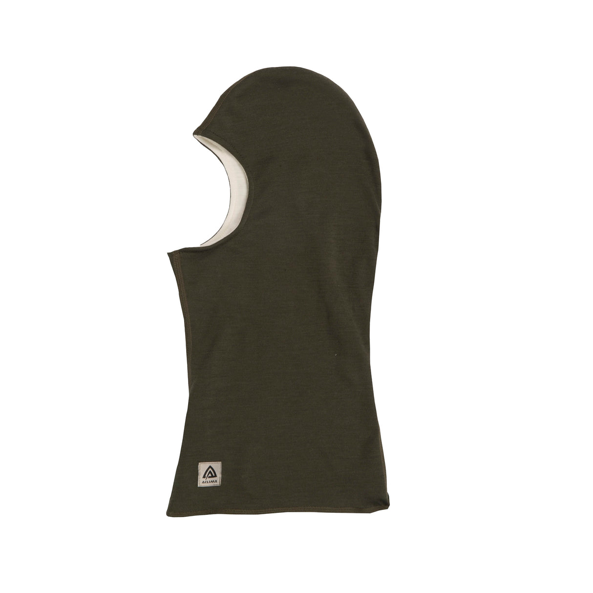 Aclima - WarmWool Unisex Balaclava Reversible // Tarmac/Nature fra Aclima - billede nr. 1 hos GrejFreak.dk