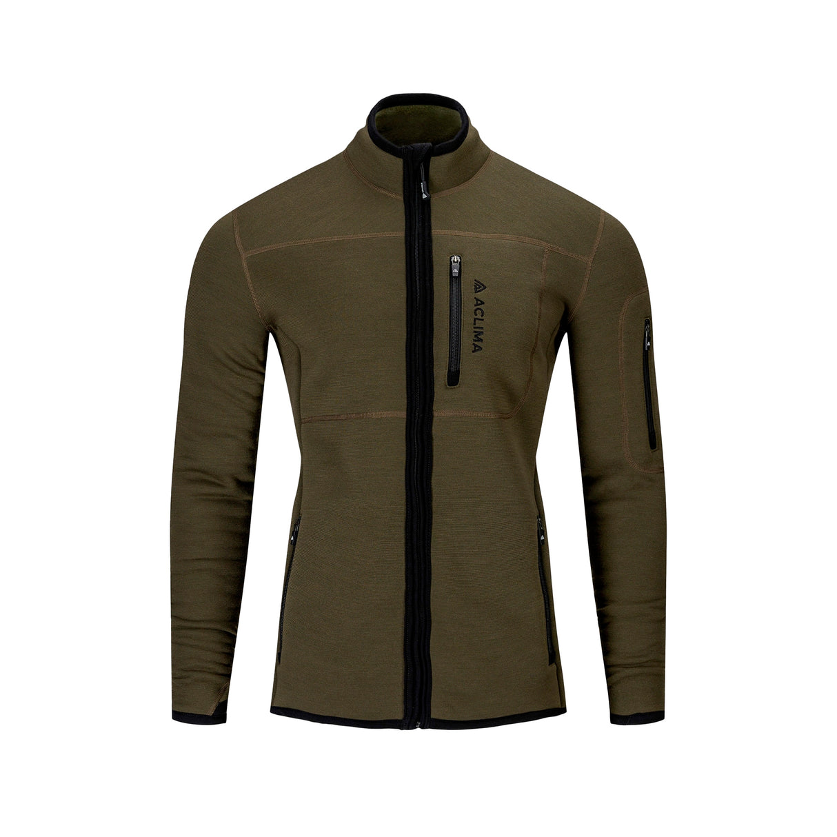 Aclima - FleeceWool Herre Jakke // Tamac fra Aclima - billede nr. 1 hos GrejFreak.dk