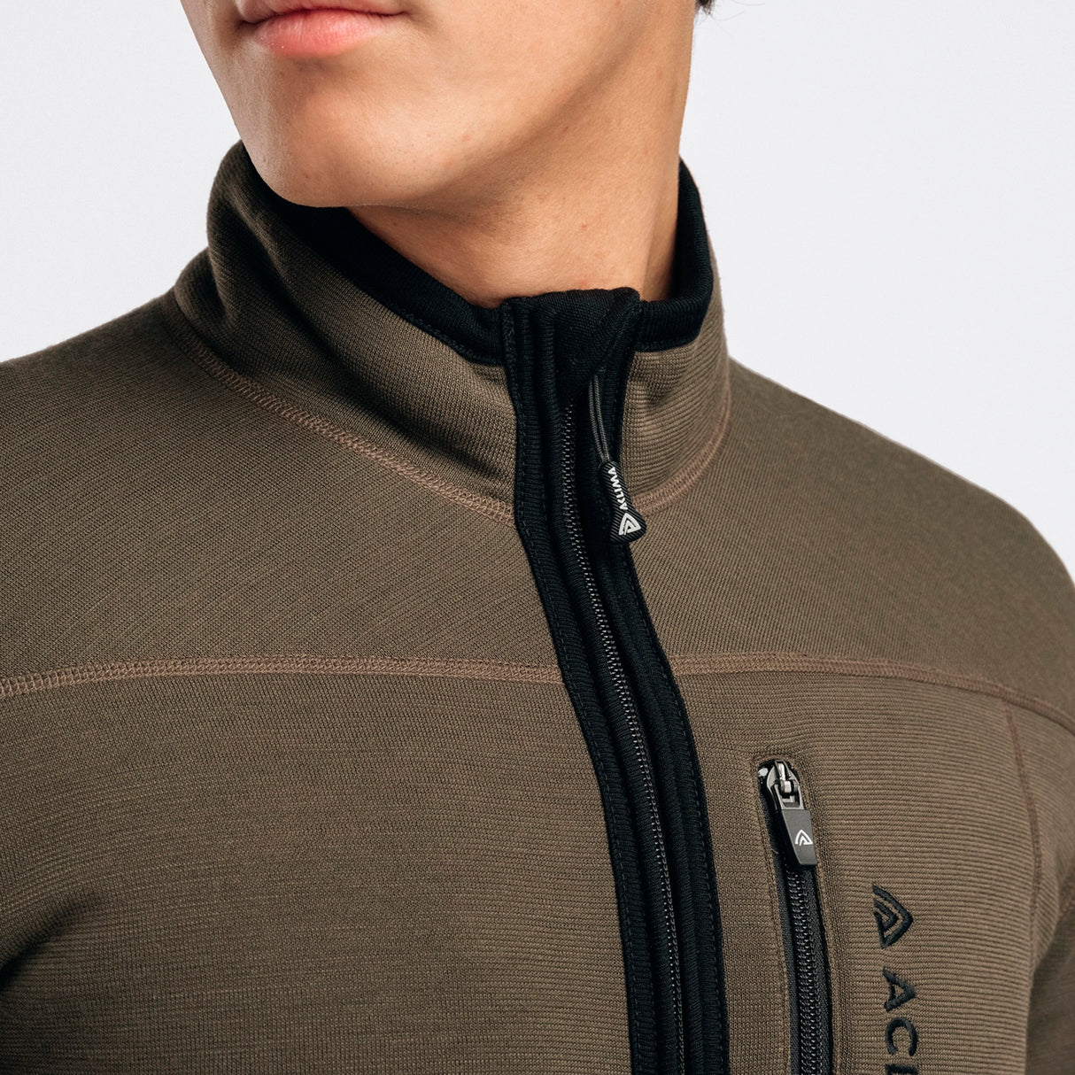 Aclima - FleeceWool Herre Jakke // Tamac fra Aclima - billede nr. 5 hos GrejFreak.dk
