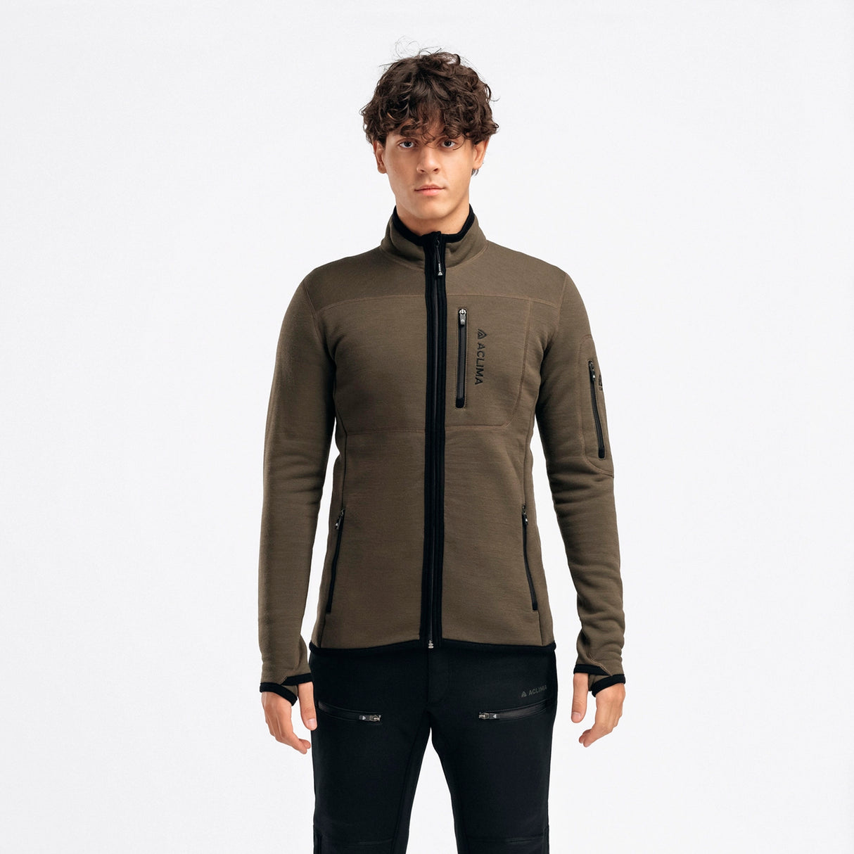 Aclima - FleeceWool Herre Jakke // Tamac fra Aclima - billede nr. 8 hos GrejFreak.dk