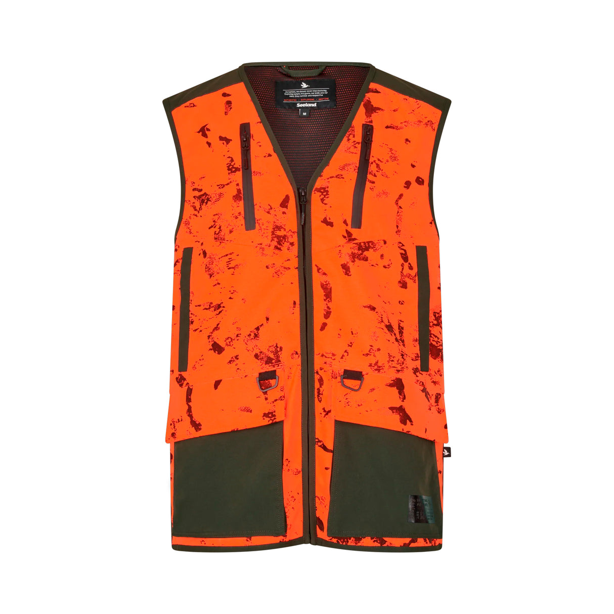 Seeland - Trax Blaze Vest // Orange Blaze InVis MPC fra Seeland - billede nr. 1 hos GrejFreak.dk