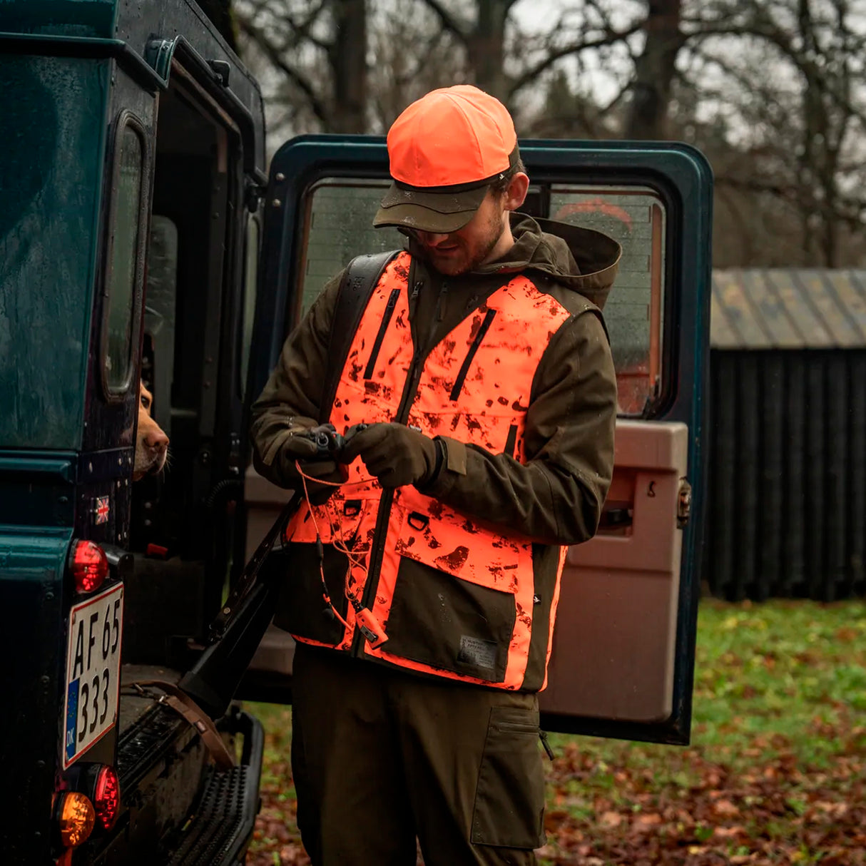 Seeland - Trax Blaze Vest // Orange Blaze InVis MPC fra Seeland - billede nr. 7 hos GrejFreak.dk