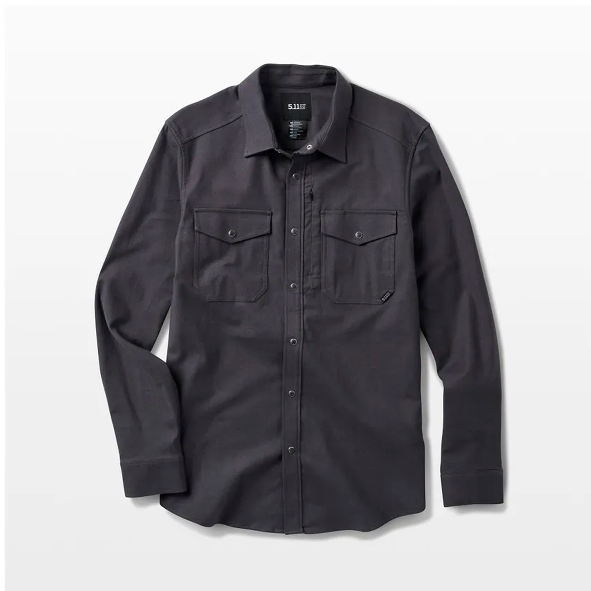 5.11 - Austin Flannel Solid Skjorte // Volcanic fra 5.11 - billede nr. 1 hos GrejFreak.dk