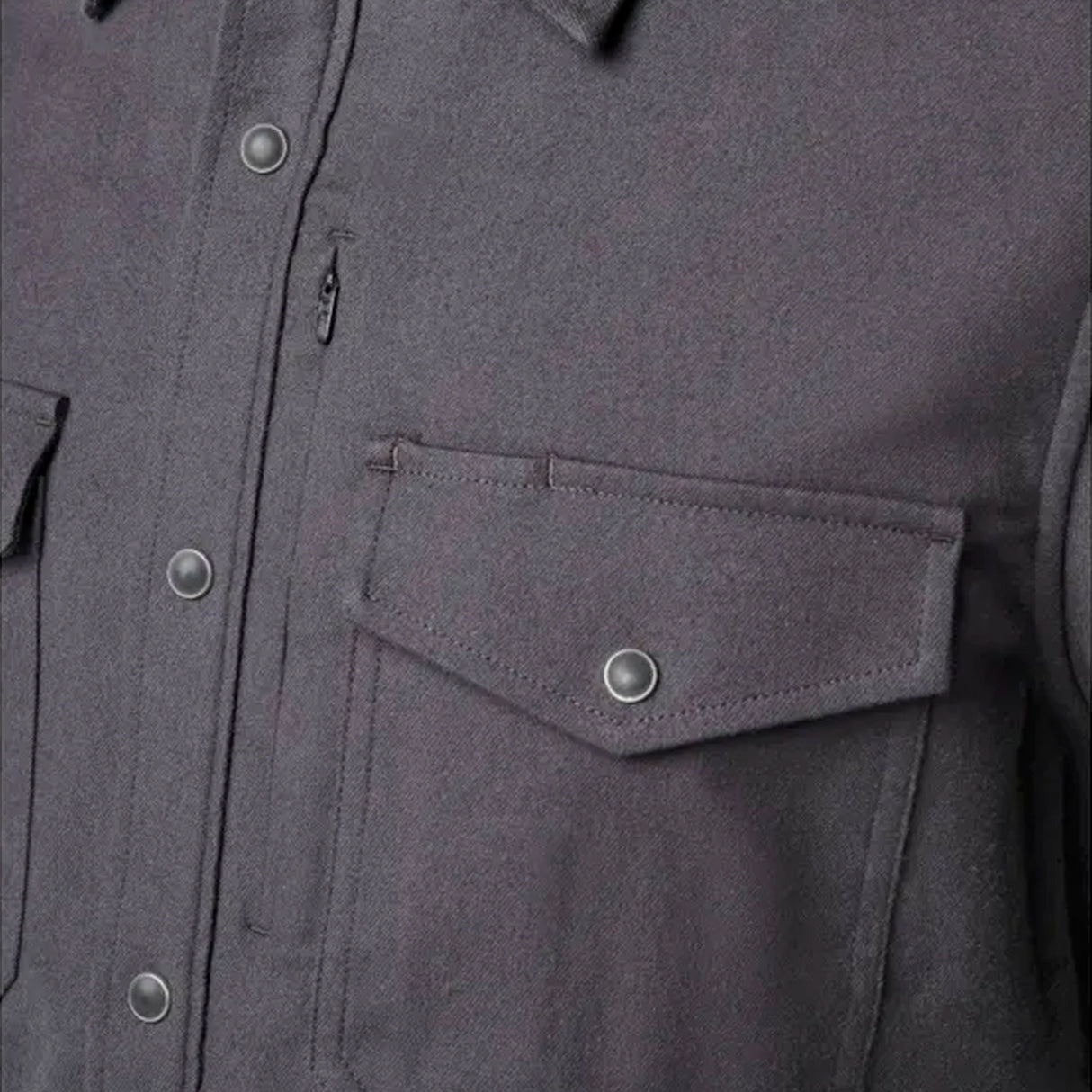 5.11 - Austin Flannel Solid Skjorte // Volcanic fra 5.11 - billede nr. 5 hos GrejFreak.dk