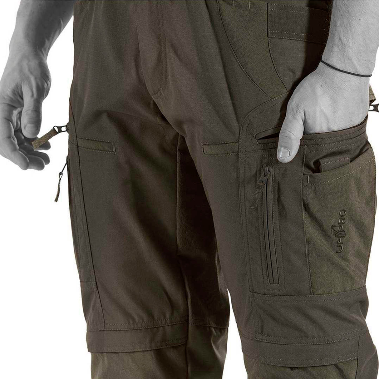 UF PRO - P-40 All-Terrain Gen.3 Kampbukser // Brown Grey fra UF PRO - billede nr. 6 hos GrejFreak.dk