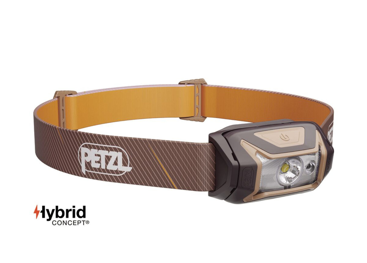 Petzl - Tikka Pandelampe 350 Lumen // Brun fra Petzl - billede nr. 1 hos GrejFreak.dk