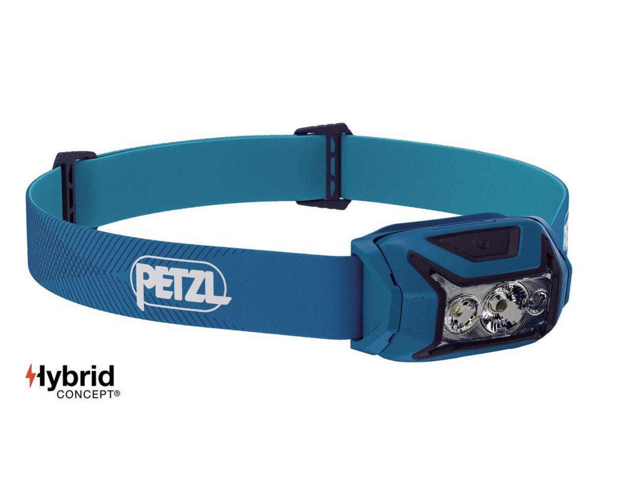 Petzl - Actik Pandelampe 450 Lumen // Blå fra Petzl - billede nr. 1 hos GrejFreak.dk