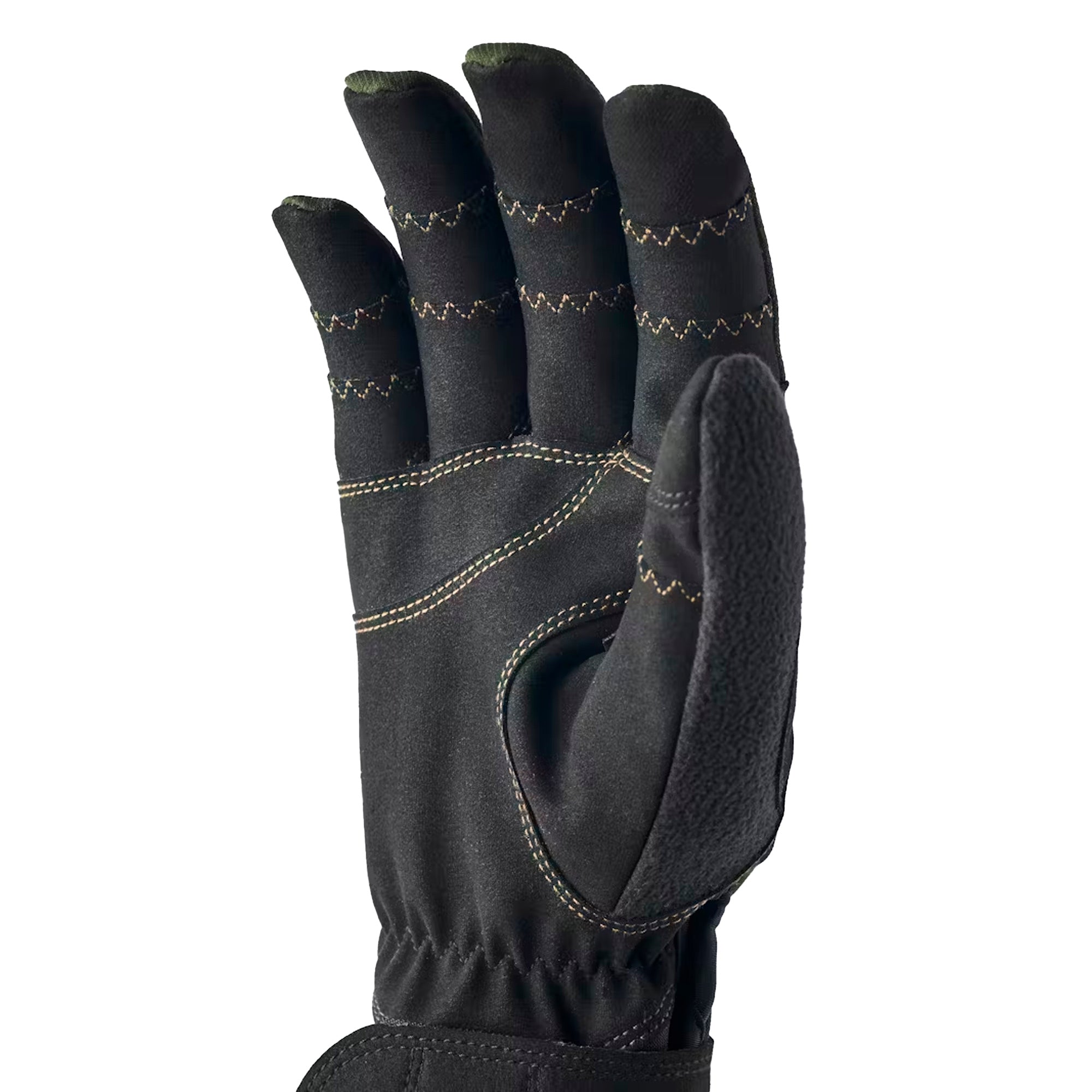 Hestra - Ergo Grip Wool Touring - 5 finger // Dark Forest/Sort fra Hestra - billede nr. 3 hos GrejFreak.dk