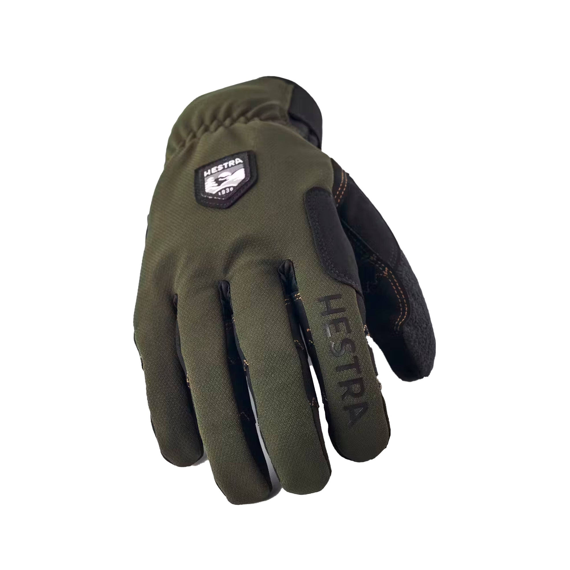 Hestra - Ergo Grip Wool Touring - 5 finger // Dark Forest/Sort fra Hestra - billede nr. 4 hos GrejFreak.dk