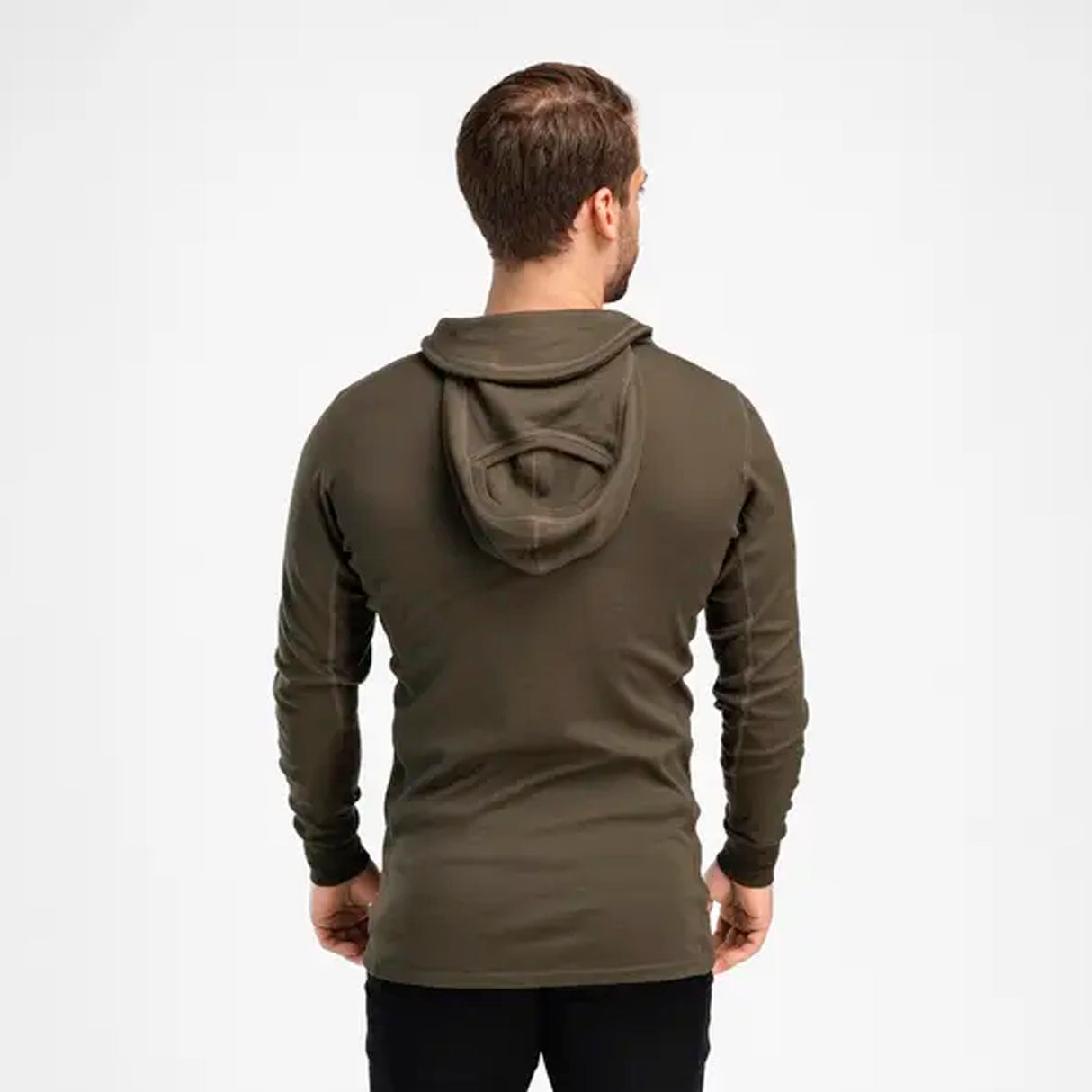 Aclima - WarmWool 200g Herre Hoodsweater V2 // Tarmac fra Aclima - billede nr. 7 hos GrejFreak.dk