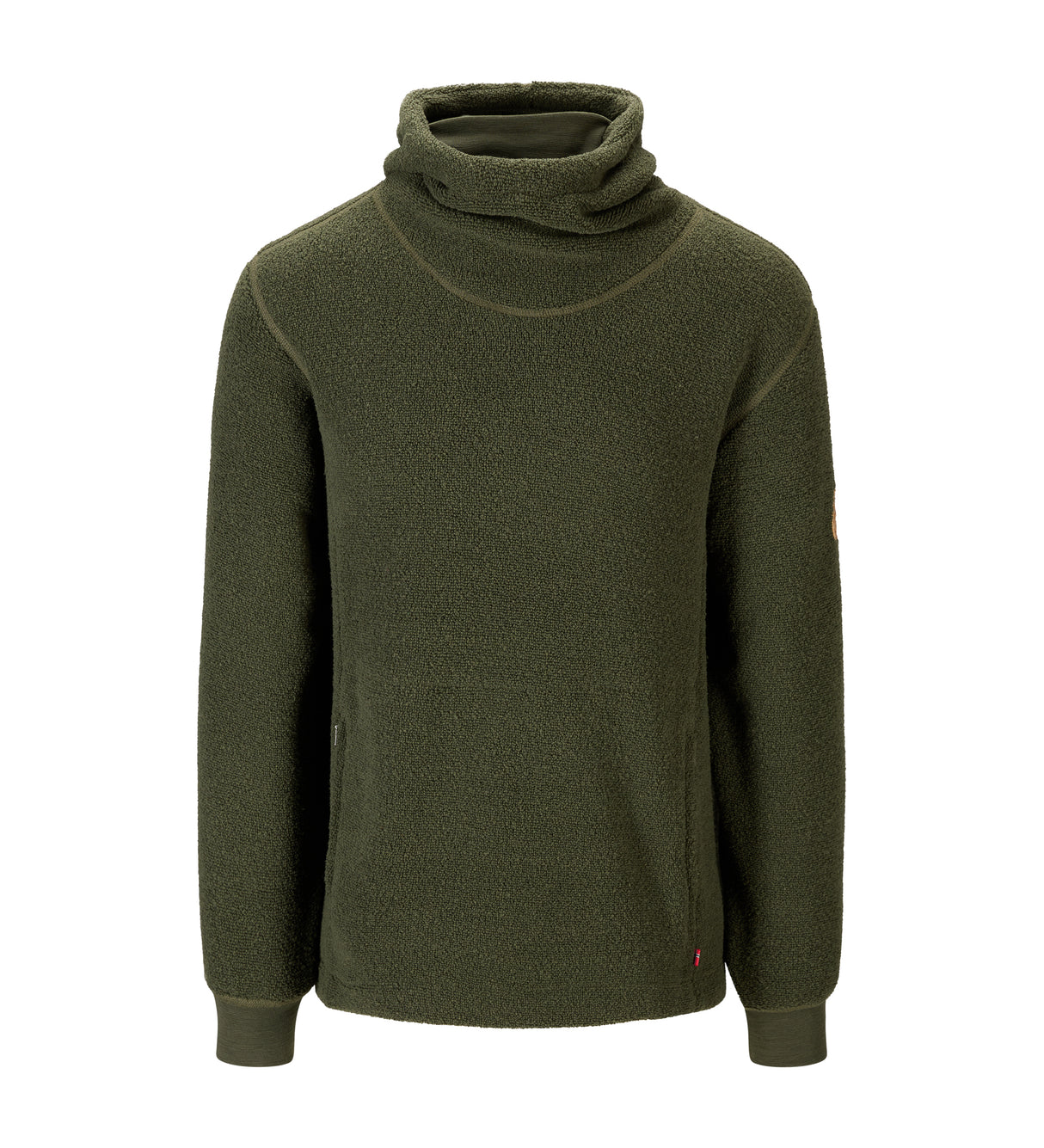 Aclima - ReBorn Terry 400g Unisex Pullover // Olive Melange fra Aclima - billede nr. 1 hos GrejFreak.dk