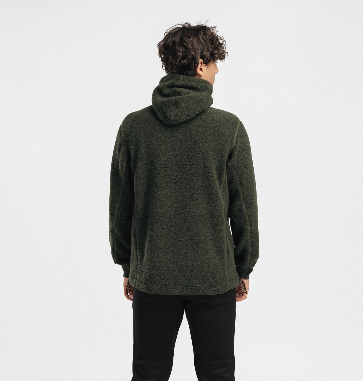 Aclima - ReBorn Terry 400g Unisex Pullover // Olive Melange fra Aclima - billede nr. 16 hos GrejFreak.dk