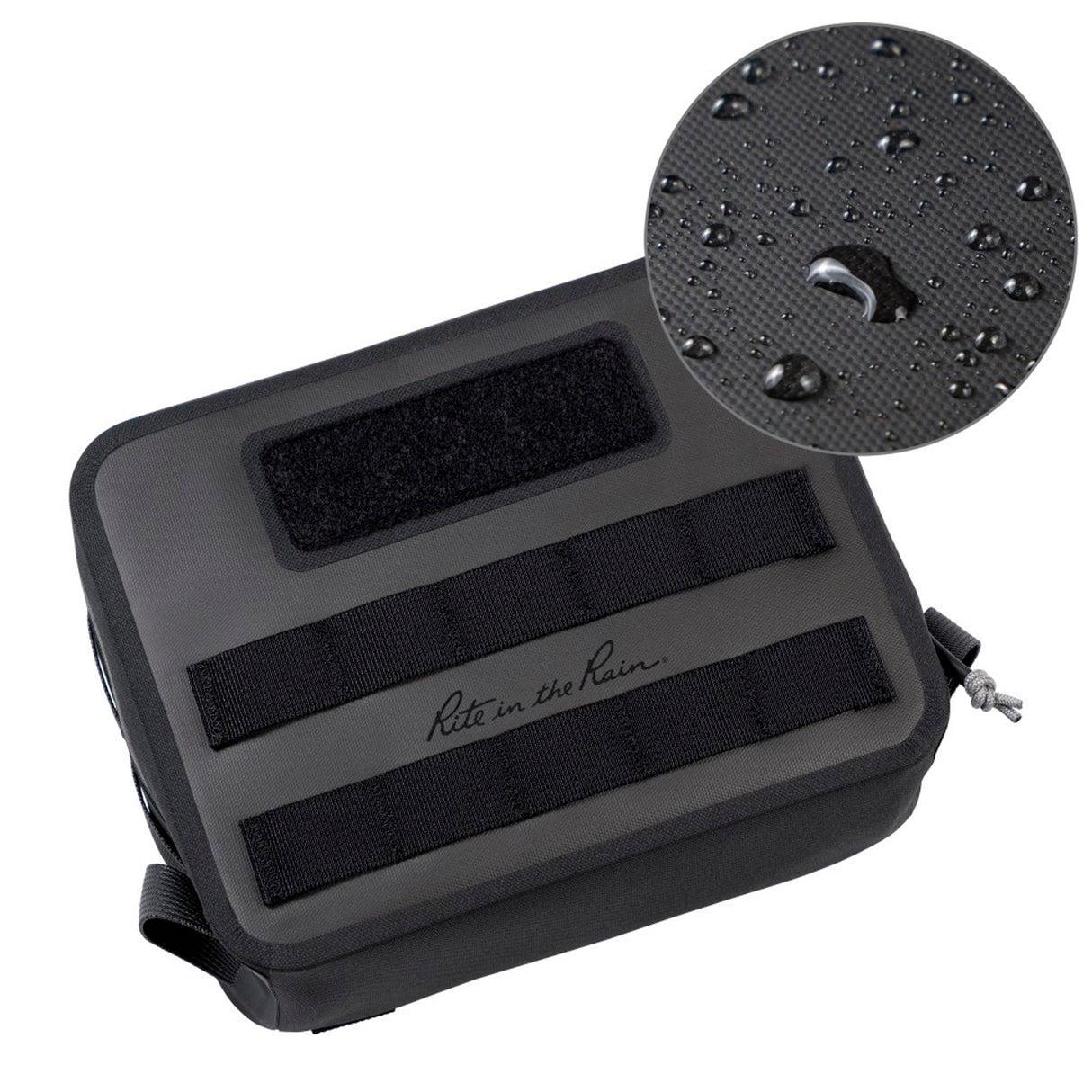 Rite In The Rain - Monsoon Rapid // Medium Utility Bag 7X9 Black W/Velcro fra Rite In The Rain - billede nr. 1 hos GrejFreak.dk