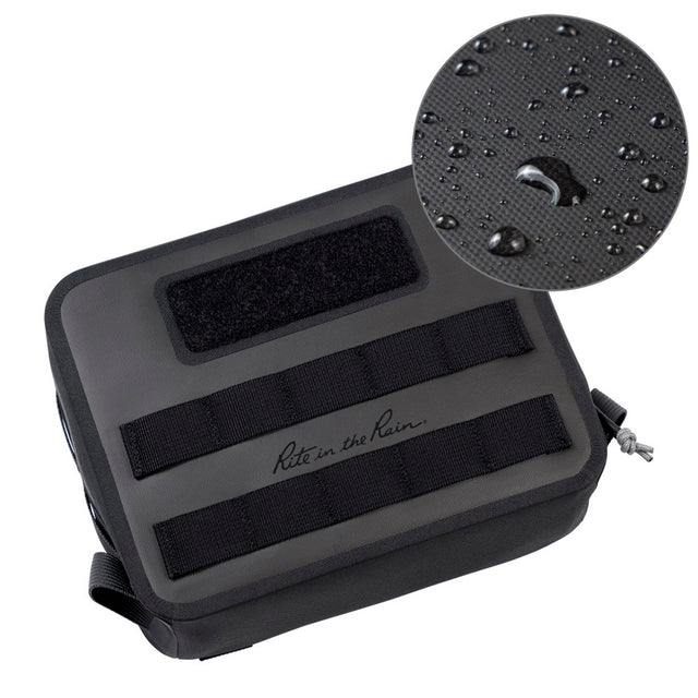 Rite In The Rain - Monsoon Rapid // Medium Utility Bag 7X9 Black W/Velcro fra Rite In The Rain - billede nr. 1 hos GrejFreak.dk