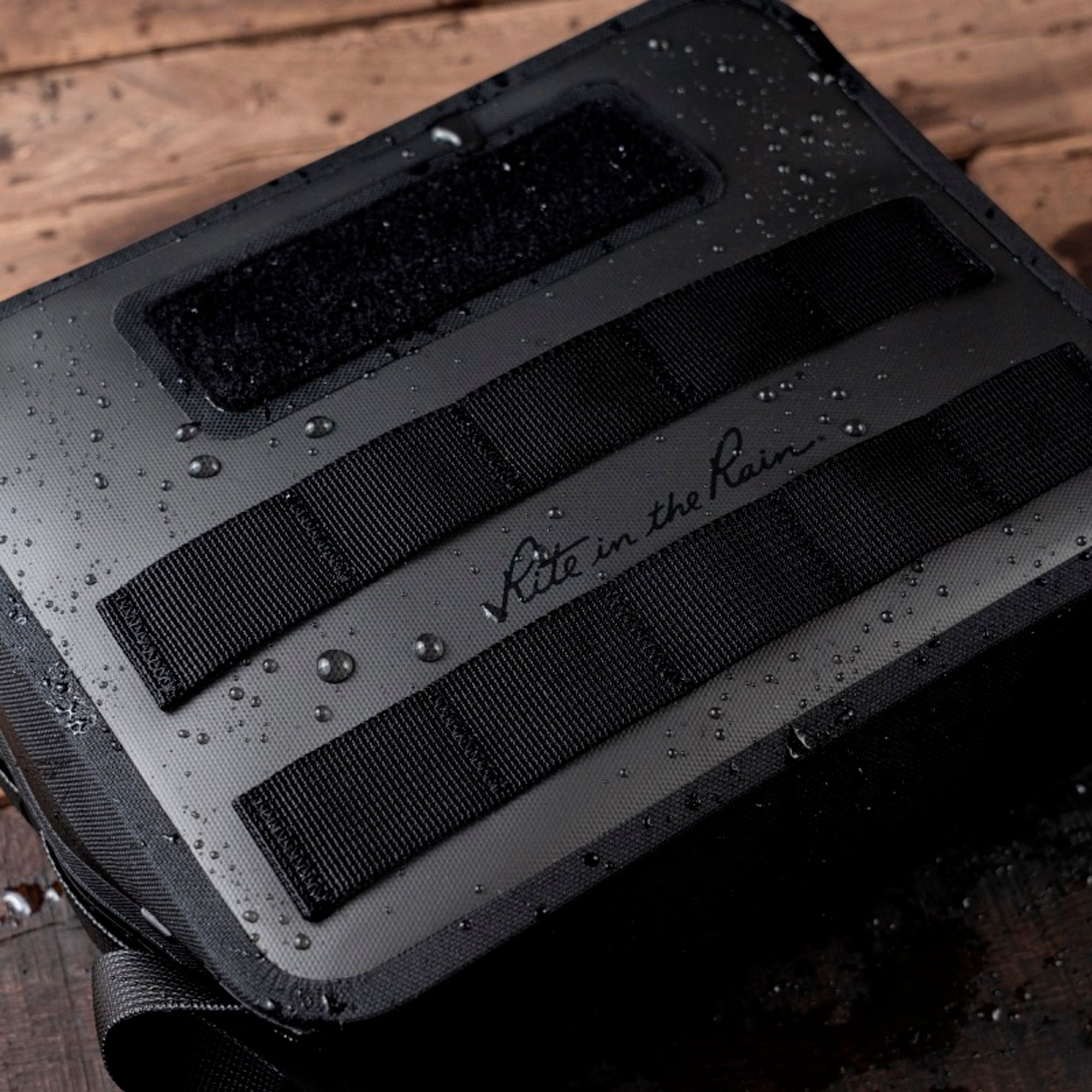 Rite In The Rain - Monsoon Rapid // Medium Utility Bag 7X9 Black W/Velcro fra Rite In The Rain - billede nr. 6 hos GrejFreak.dk