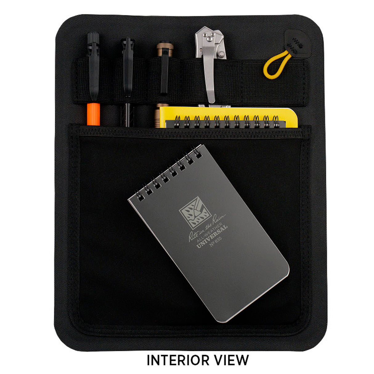 Rite In The Rain - Monsoon Rapid // Large Utility Bag 9x11 Black Expandable fra Rite In The Rain - billede nr. 2 hos GrejFreak.dk