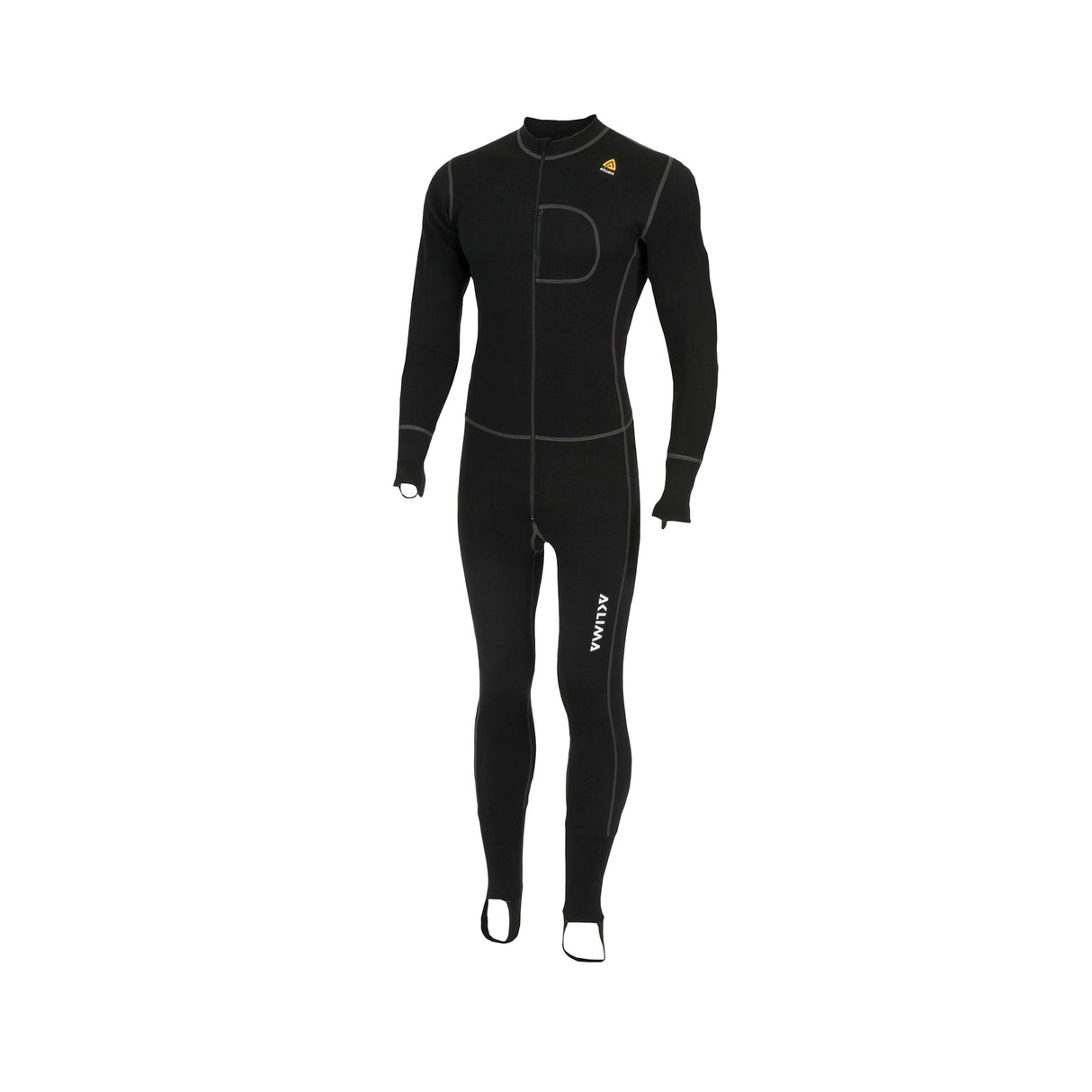 Aclima - WarmWool bodypiece Unisex // Sort fra Aclima - billede nr. 1 hos GrejFreak.dk