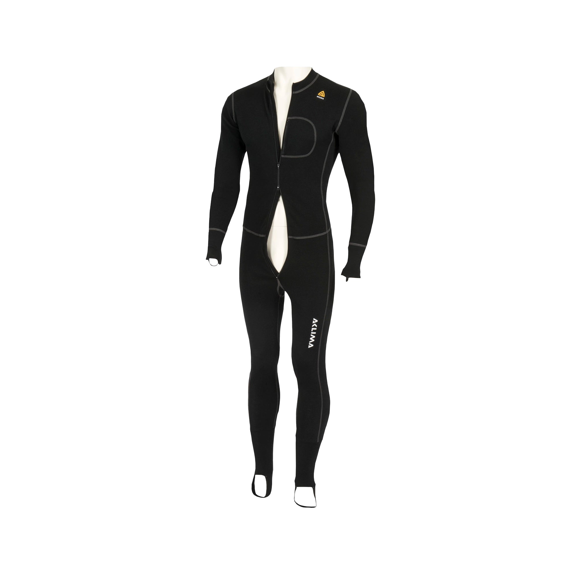 Aclima - WarmWool bodypiece Unisex // Sort fra Aclima - billede nr. 3 hos GrejFreak.dk