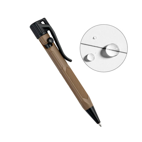 Rite In The Rain - Mini Bolt-Action Pen // Flat Dark Earth fra Rite in the Rain - billede nr. 1 hos GrejFreak.dk