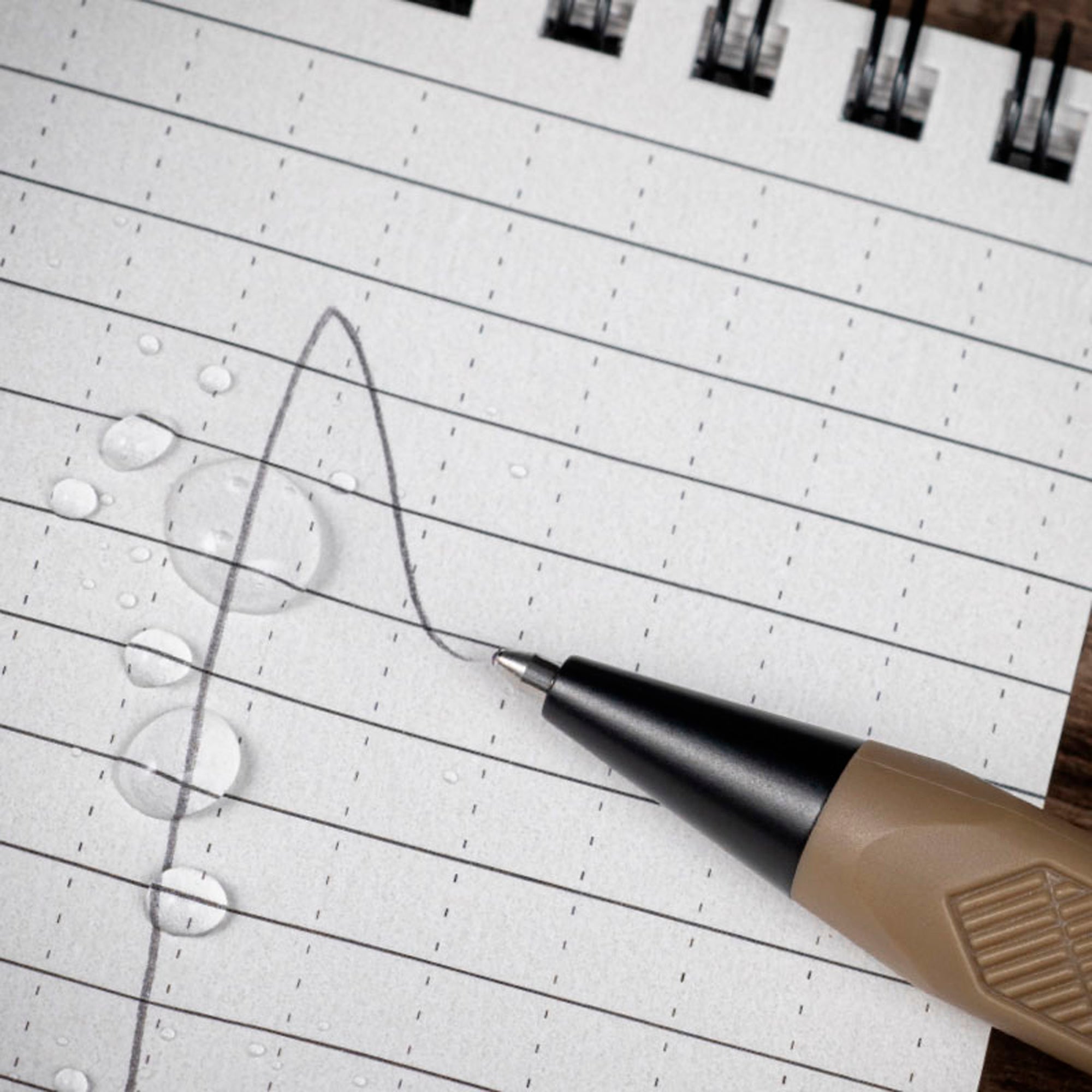 Rite In The Rain - Mini Bolt-Action Pen // Flat Dark Earth fra Rite in the Rain - billede nr. 3 hos GrejFreak.dk