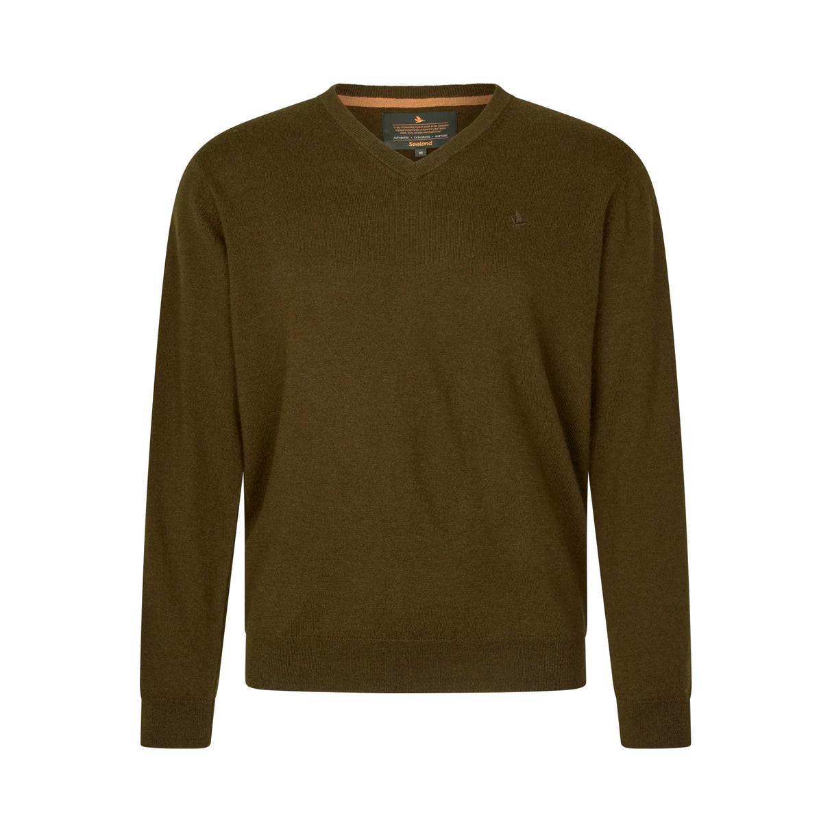 Seeland - Pine V-Neck Pullover // Light Pine fra Seeland - billede nr. 1 hos GrejFreak.dk