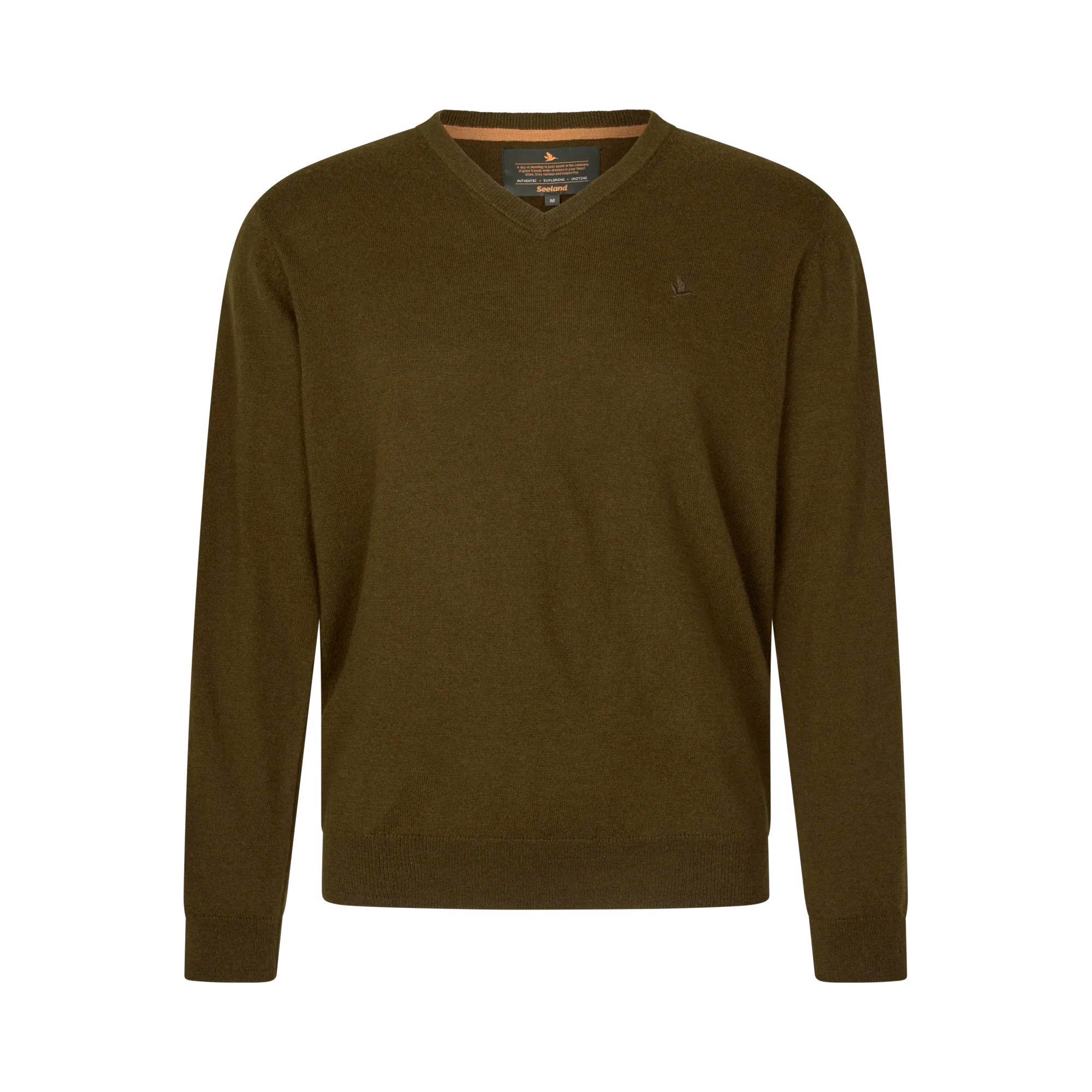 Seeland - Pine V-Neck Pullover // Light Pine fra Seeland - billede nr. 1 hos GrejFreak.dk