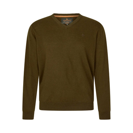 Seeland - Pine V-Neck Pullover // Light Pine fra Seeland - billede nr. 1 hos GrejFreak.dk
