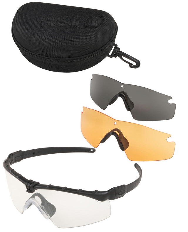 Oakley - SI Ballistic M-Frame 3.0 STRIKE Briller Sæt - Sort m. 3 Linser fra OAKLEY - billede nr. 1 hos GrejFreak.dk