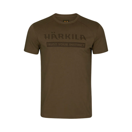 Härkila - Logo S/S T-shirt // Willow Green fra Härkila - billede nr. 1 hos GrejFreak.dk
